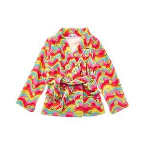 Preppygoose Girls  Groovy Smiles Plush Robe